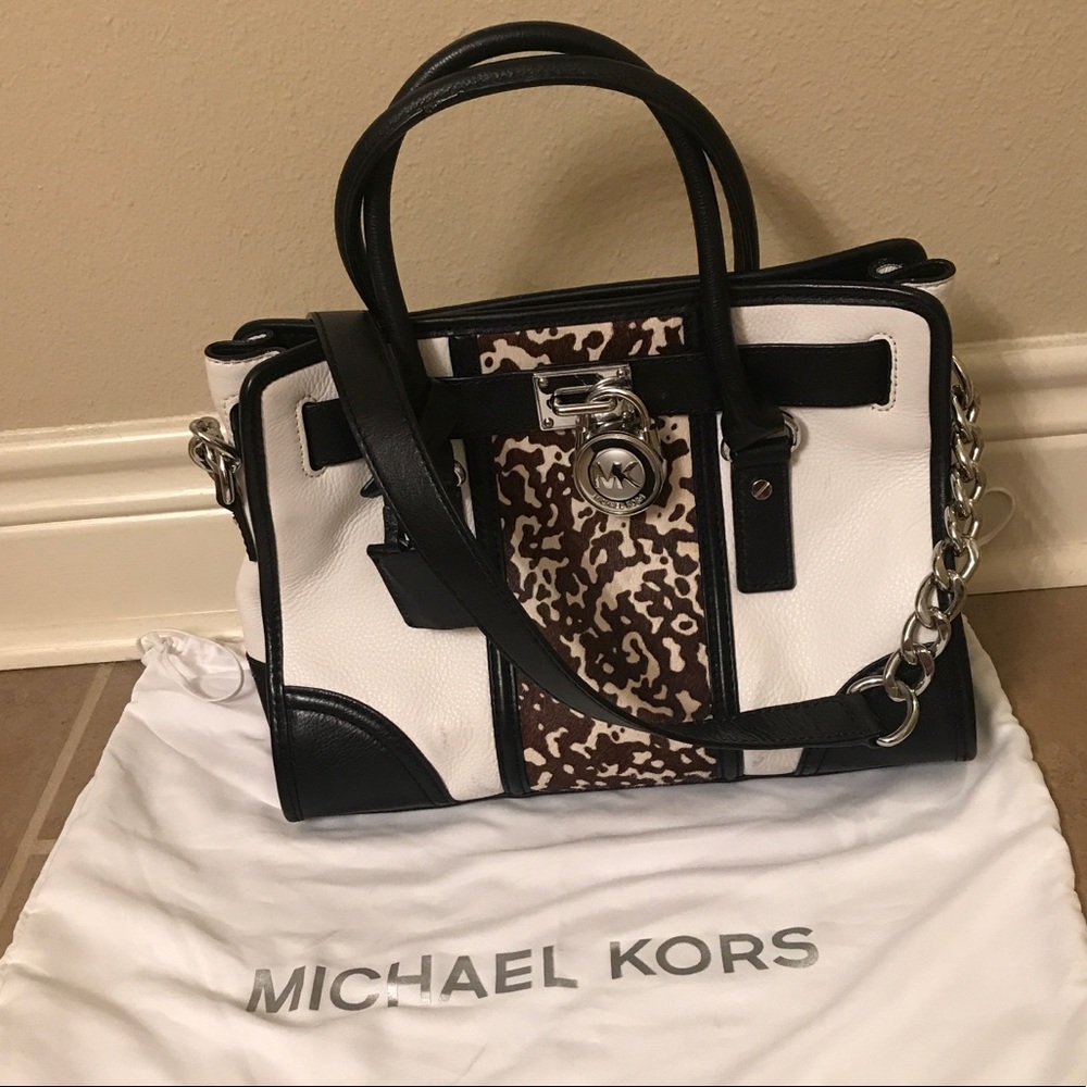Animal Print Michael Kors Satchel